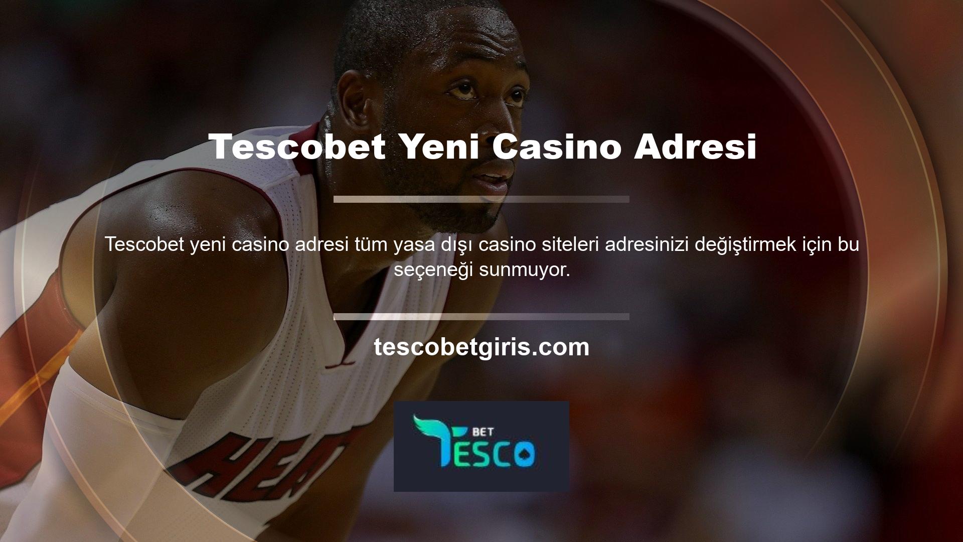 Yeni Tescobet web sitesi yeni ev adresinizi değiştirmenize yardımcı olacaktır