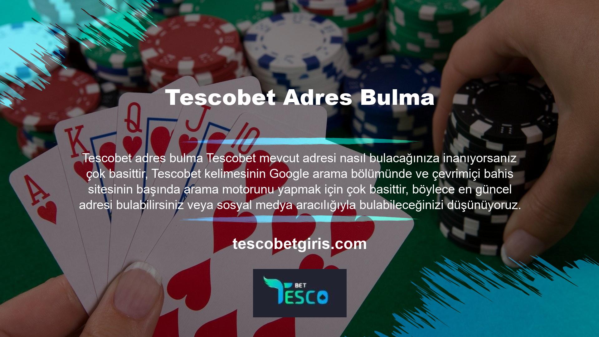 Tescobet adres değiştirme süresi